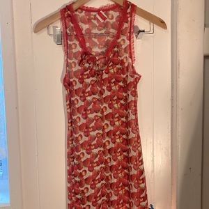 Josie berry chemise XS